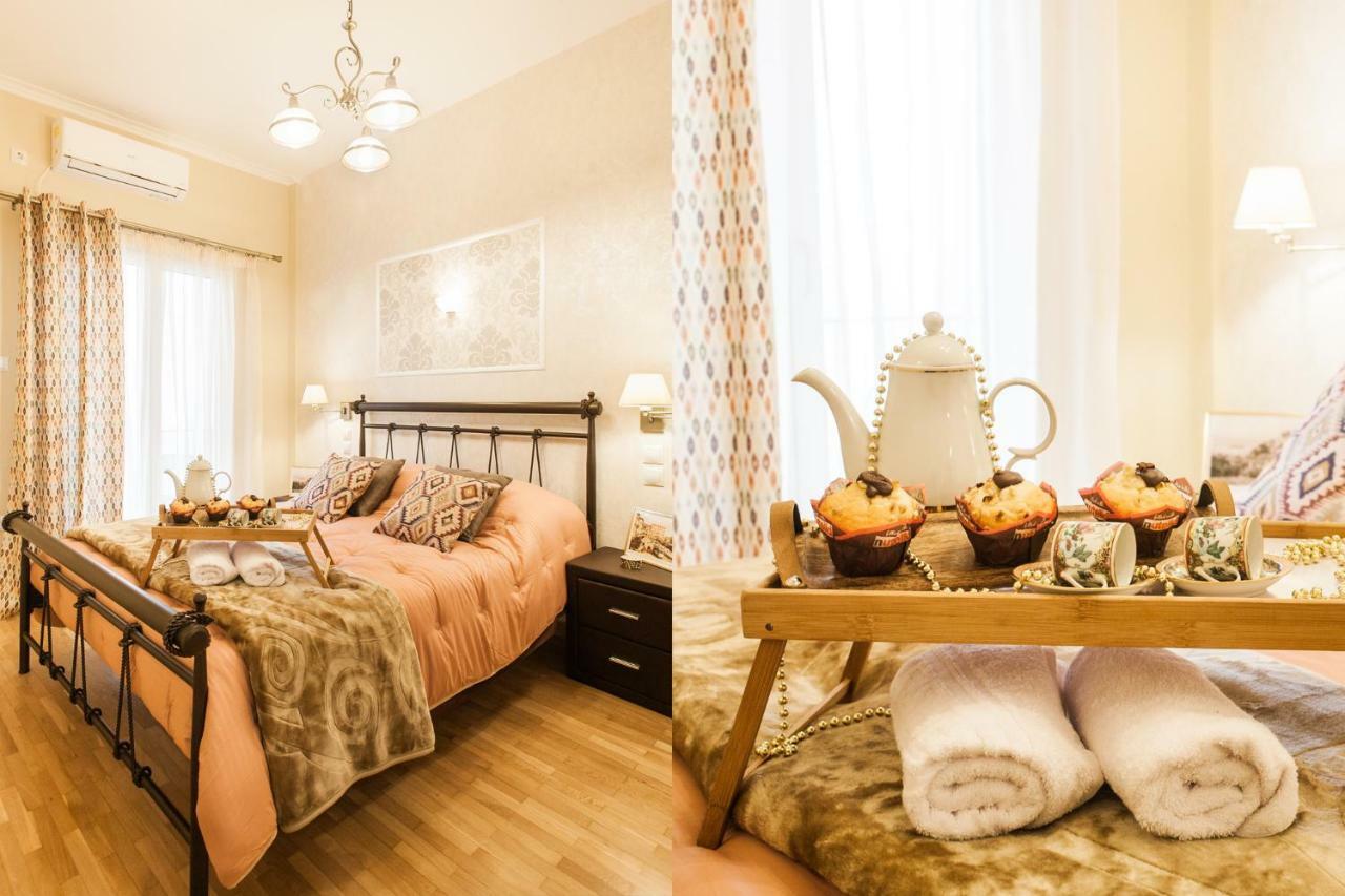 Modern Antique Private Rooms With Shared Bathroom Near To Acropolis Museum And Metro Station Aten Exteriör bild